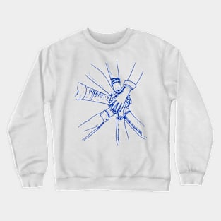 Team Work Unity Crewneck Sweatshirt